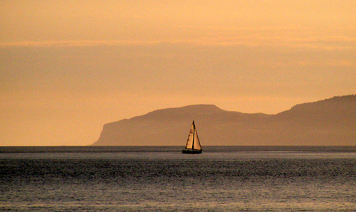 Kintyre from Arran