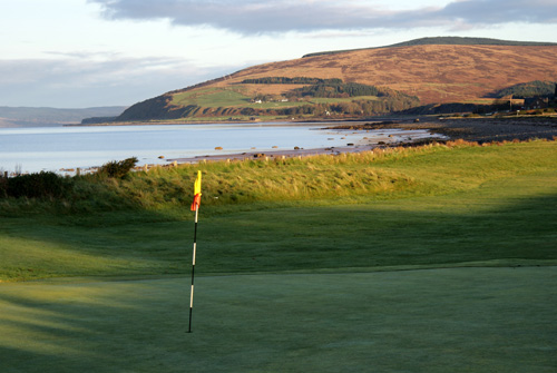1st green Machrie Bay, Isle of Arran
