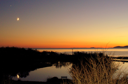 Sunset from the Isle of Arran