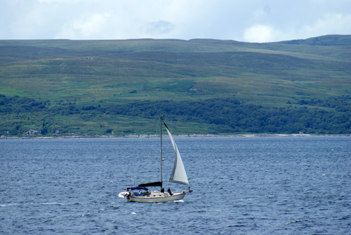 View from Willow Cottage, Isle of Arran